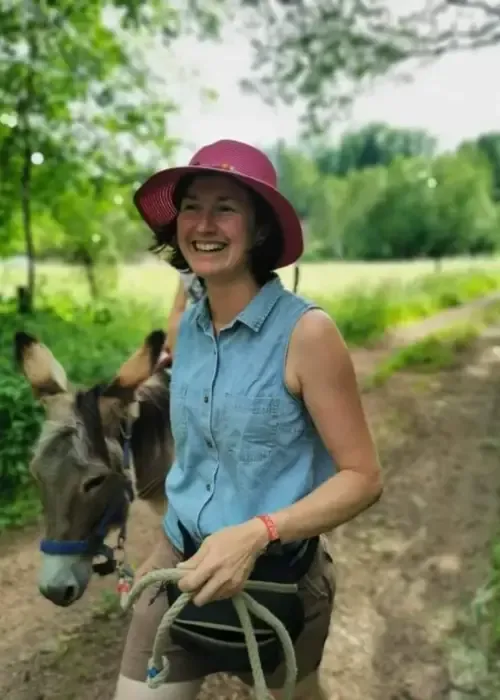 Âne de la Ferme Équestre de la Forge